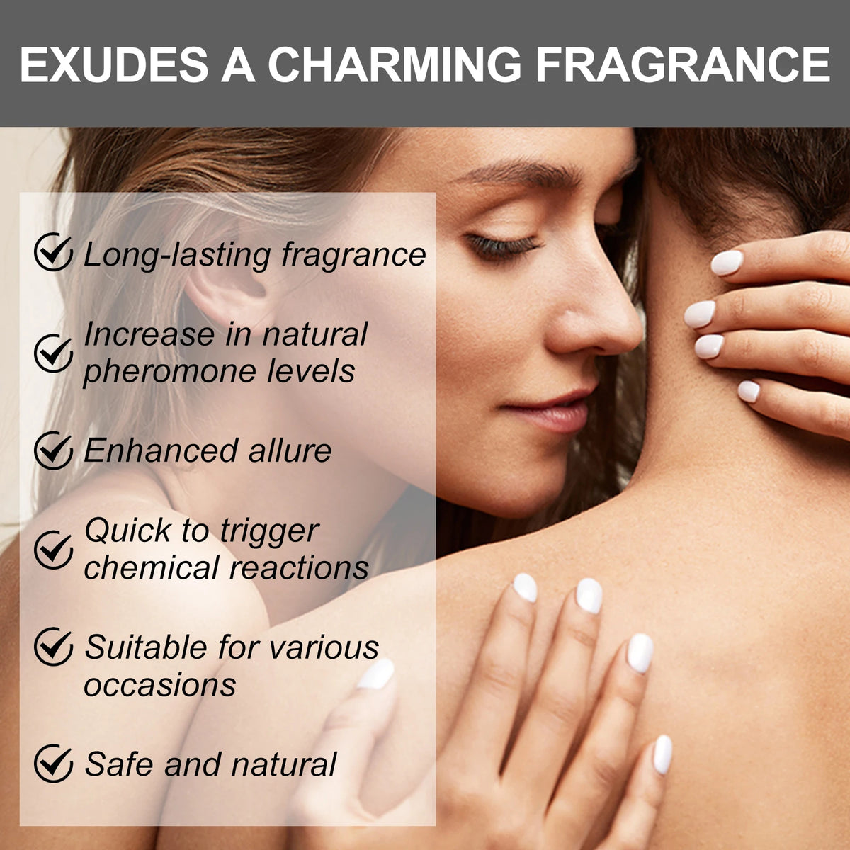 Couples Matching Fragrance,Men's&Women's Dual Formulas,All Day Long Lasting,Plant Skin Synergy&Mood Enhancing,Velvet Dry Down&Irresistible Allure,Clean Beauty Standards,Luxurious Gifting Appeal